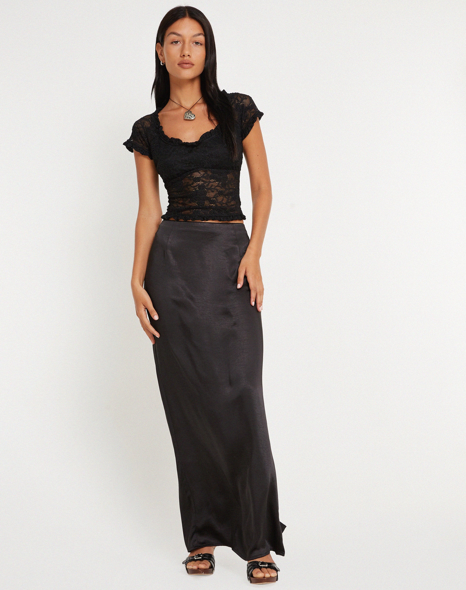Rufte Top in Lace Black - Image 5